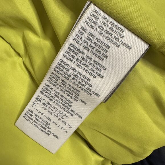 Hollister Down Vest Quilted Womens Two Way Zip Front Navy Blue S - Picture 7 of 9